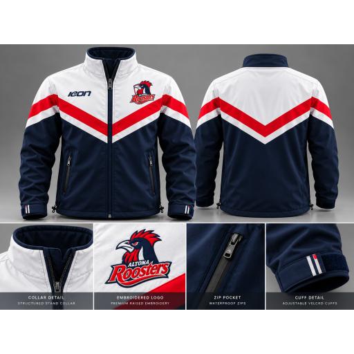 Altona Roosters Rugby Club - Softshell Jacket