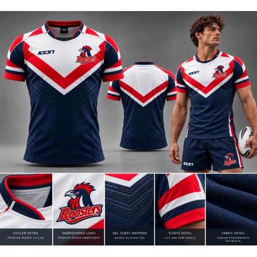 Altona Roosters Rugby Club - Playing Jersey