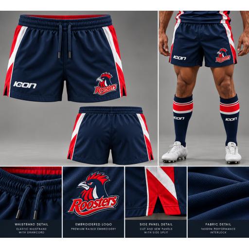 Altona Roosters Rugby Club - Rugby Shorts