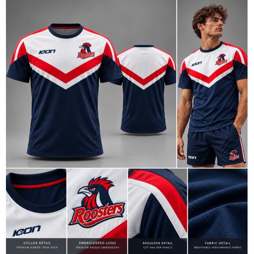 Altona Roosters Rugby Club - Training T-Shirt